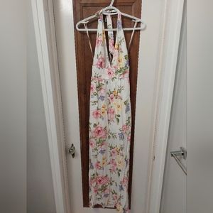 White/ floral dress